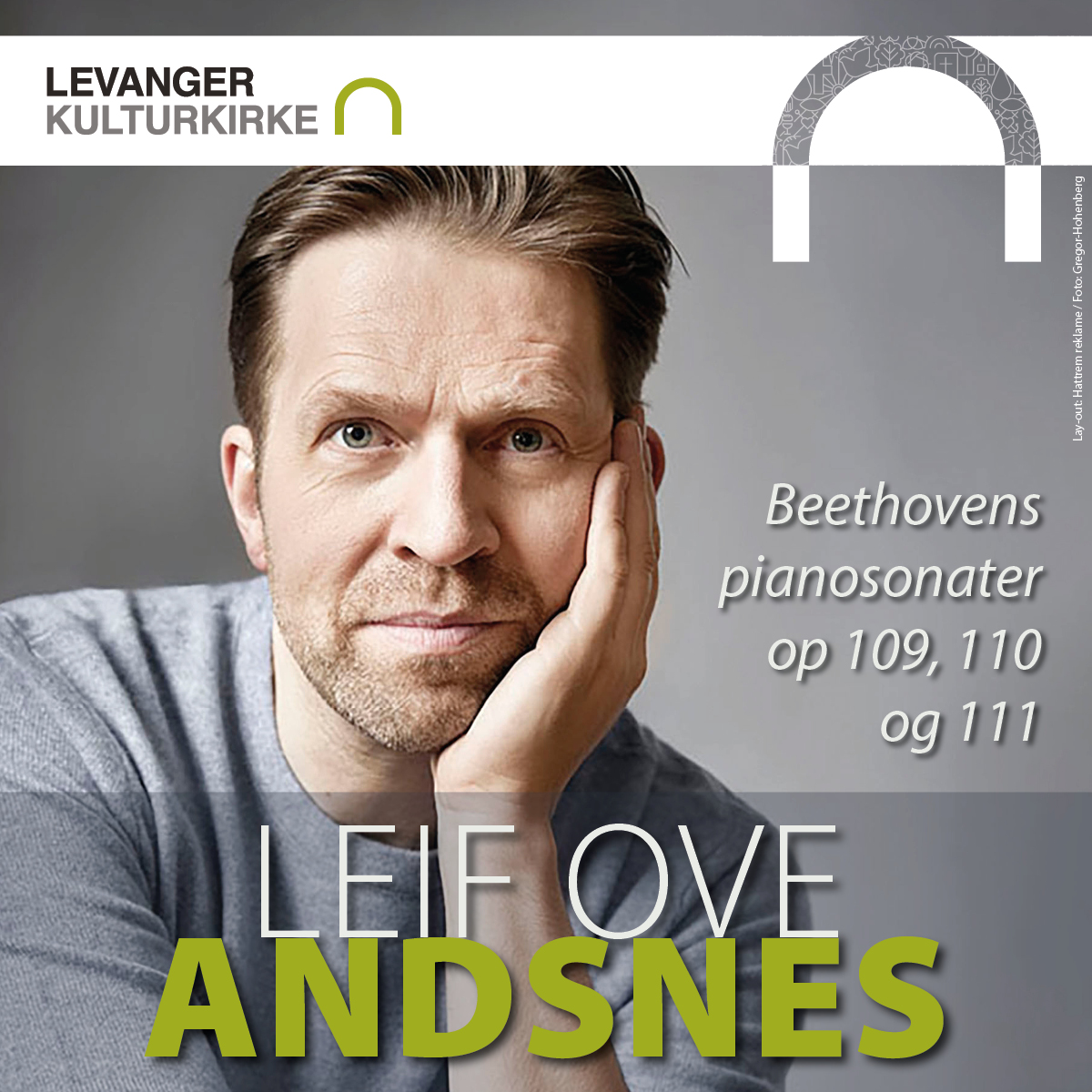 Leif Ove Andsnes i Levanger kirke 22. november 2026